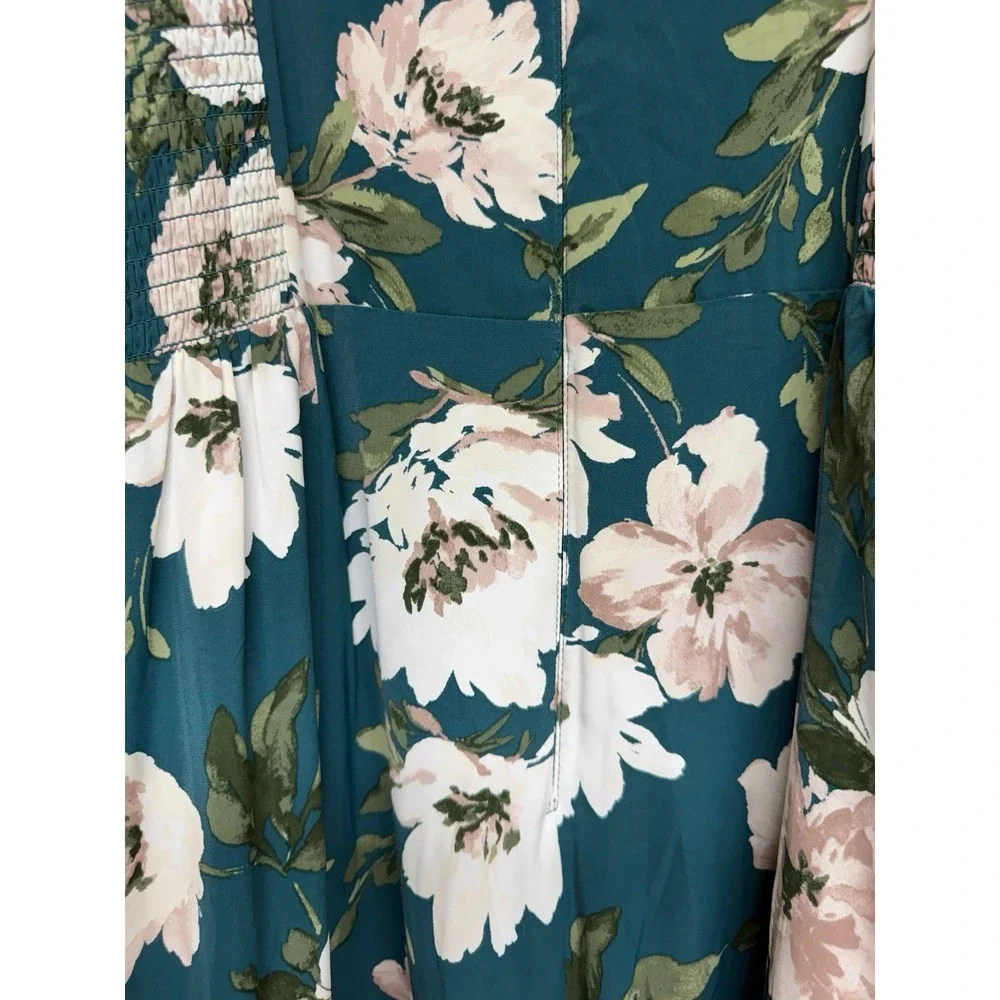 ABERCROMBIE & FITCH Drama Ruffle Tiered Maxi Dress Women's Size 2XL